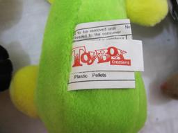 Lot of Veggie Friends Seedies including Crunchy Celery, Moy Mushroom, Charles Broccoli, and Skeeter