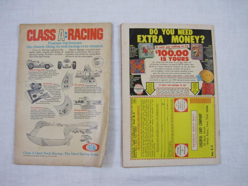 Two Bronze Age Marvel Comics including Combat Kelly and Deadly Dozen No. 3 October 1972 and Monsters