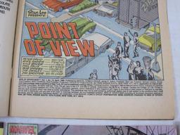 Four Comic Book Issues of Web of Spider-Man Nos. 13 (April 1986), 15 (June 1986), 16 (July 1986) and