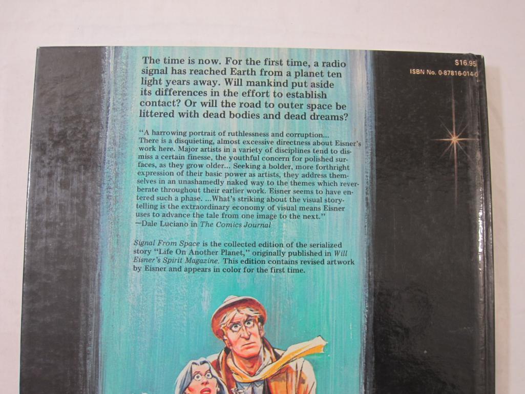 Signal from Space Graphic Novel by Will Eisner, hardcover, 1983 Printed in Italy, ISBN