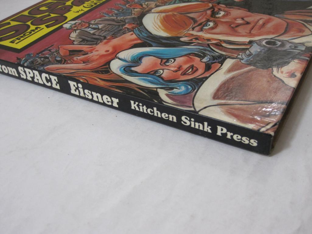 Signal from Space Graphic Novel by Will Eisner, hardcover, 1983 Printed in Italy, ISBN