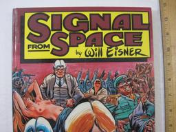 Signal from Space Graphic Novel by Will Eisner, hardcover, 1983 Printed in Italy, ISBN