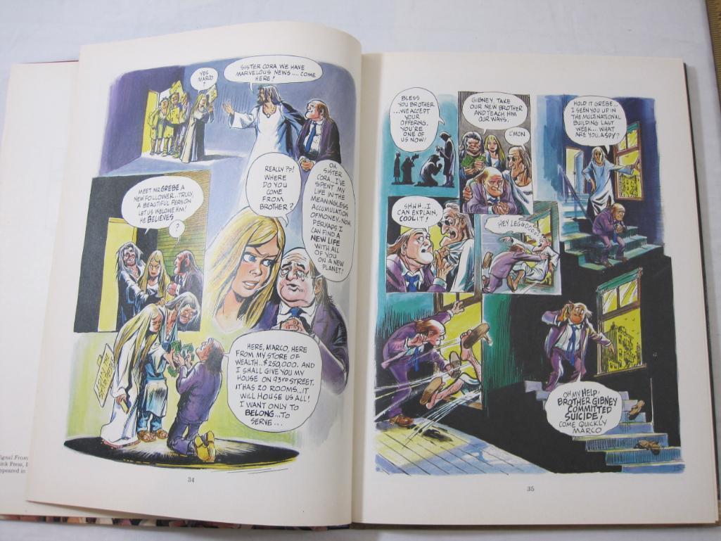 Signal from Space Graphic Novel by Will Eisner, hardcover, 1983 Printed in Italy, ISBN