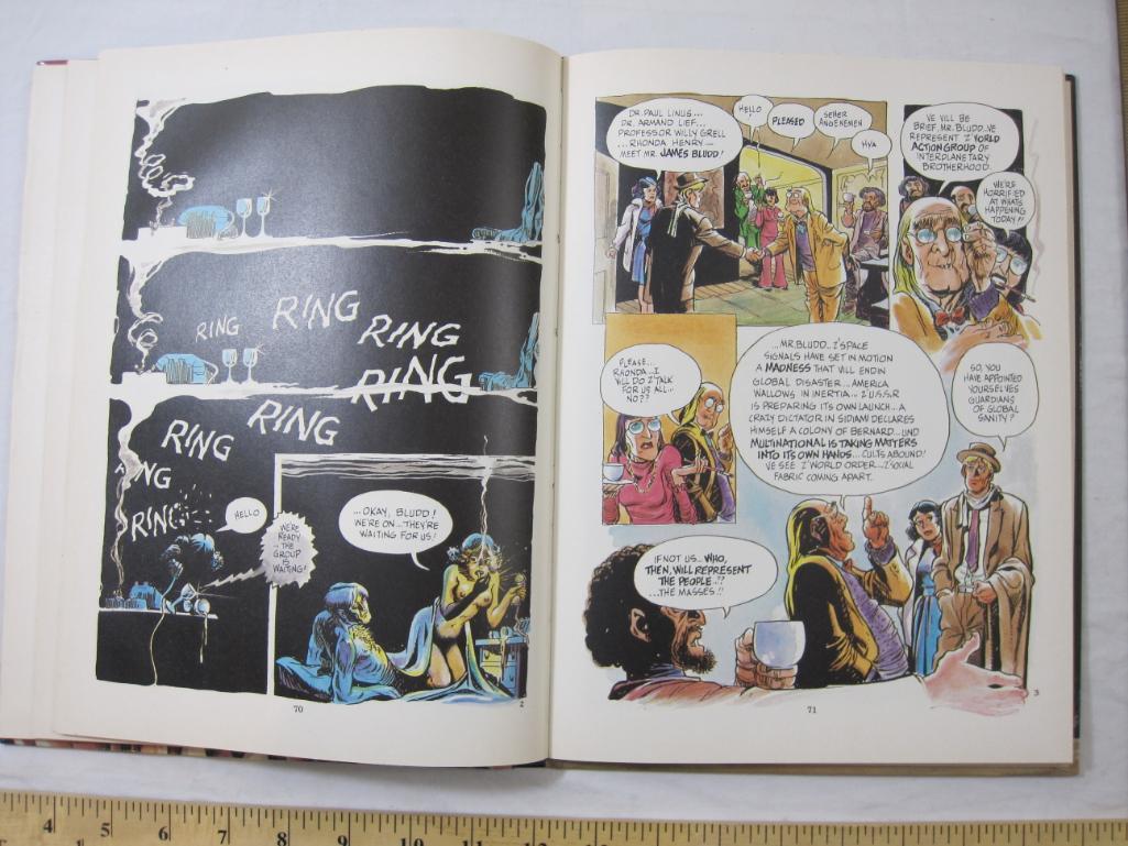 Signal from Space Graphic Novel by Will Eisner, hardcover, 1983 Printed in Italy, ISBN
