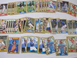 Lot of Topps 1987 MLB Baseball Trading Cards including Jesse Barfield, Bruce Sutter, Mike Scott,
