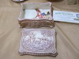 Box Lot of Cheerful Knick Knacks