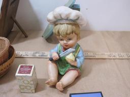 Box Lot of Cheerful Knick Knacks