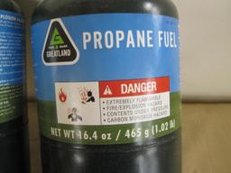 Two 1lb Propane Canisters - Full