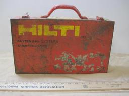 Hilti DX-100-L Piston Drive Tool with heavy duty metal case