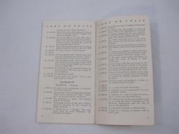 Vintage True or False Game Book, Advertising The JB Williams Company, 1938, 2 oz