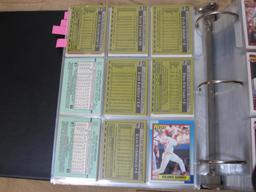 Assorted Topps Reds baseball cards, includes Ken Griffey , Tom Browning