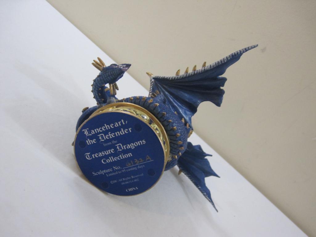 Lanceheart, The Defender from the Treasure Dragons Collection Dragon Figure, The Hamilton