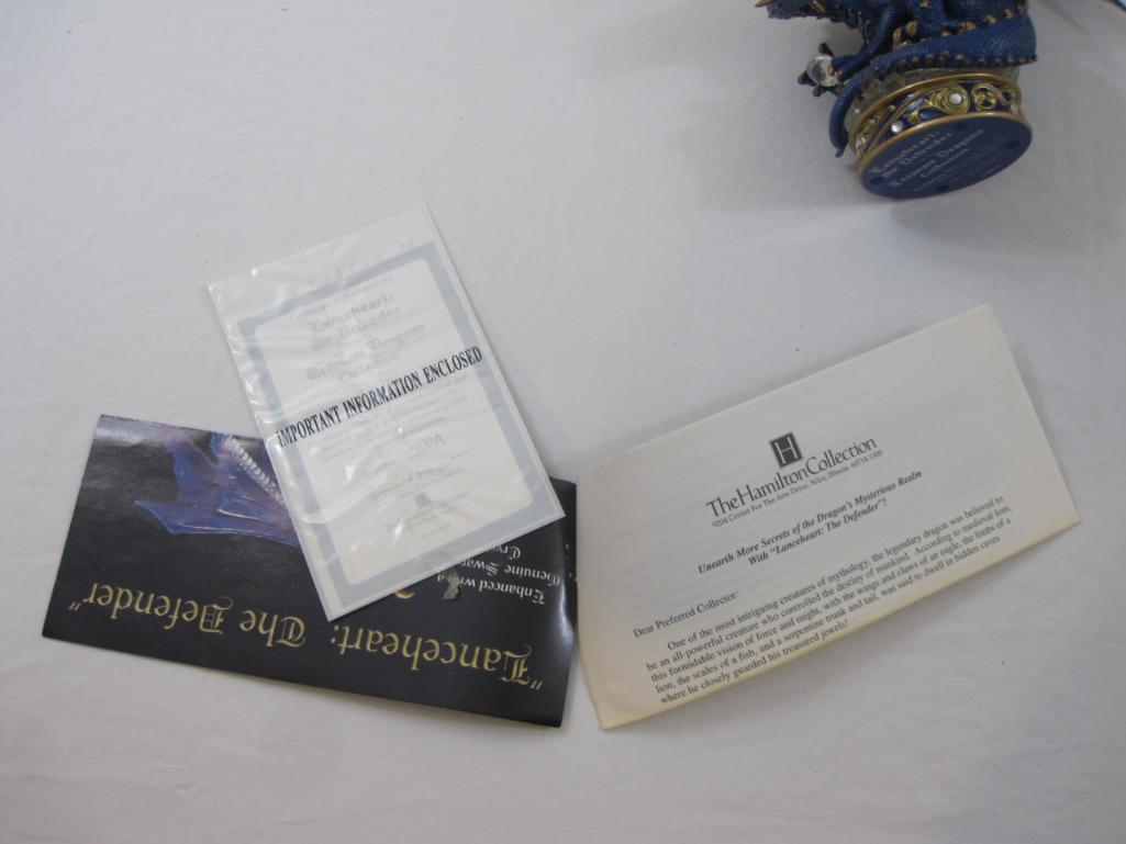 Lanceheart, The Defender from the Treasure Dragons Collection Dragon Figure, The Hamilton