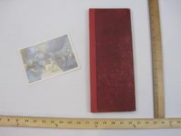 Vintage Diary from 1932-1938 with Black and White Photo of Family, 13 oz