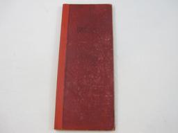 Vintage Diary from 1932-1938 with Black and White Photo of Family, 13 oz