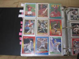 Assorted Topps and Donruss baseball cards includes Cardinals, Dodgers, Giants