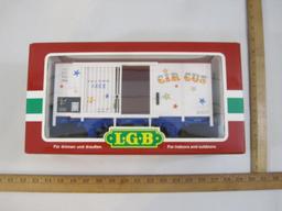 LGB Circus Stock Car 40360, G Scale, Lehmann Gross Bahn, in original box, 2 lbs 6 oz