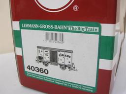 LGB Circus Stock Car 40360, G Scale, Lehmann Gross Bahn, in original box, 2 lbs 6 oz