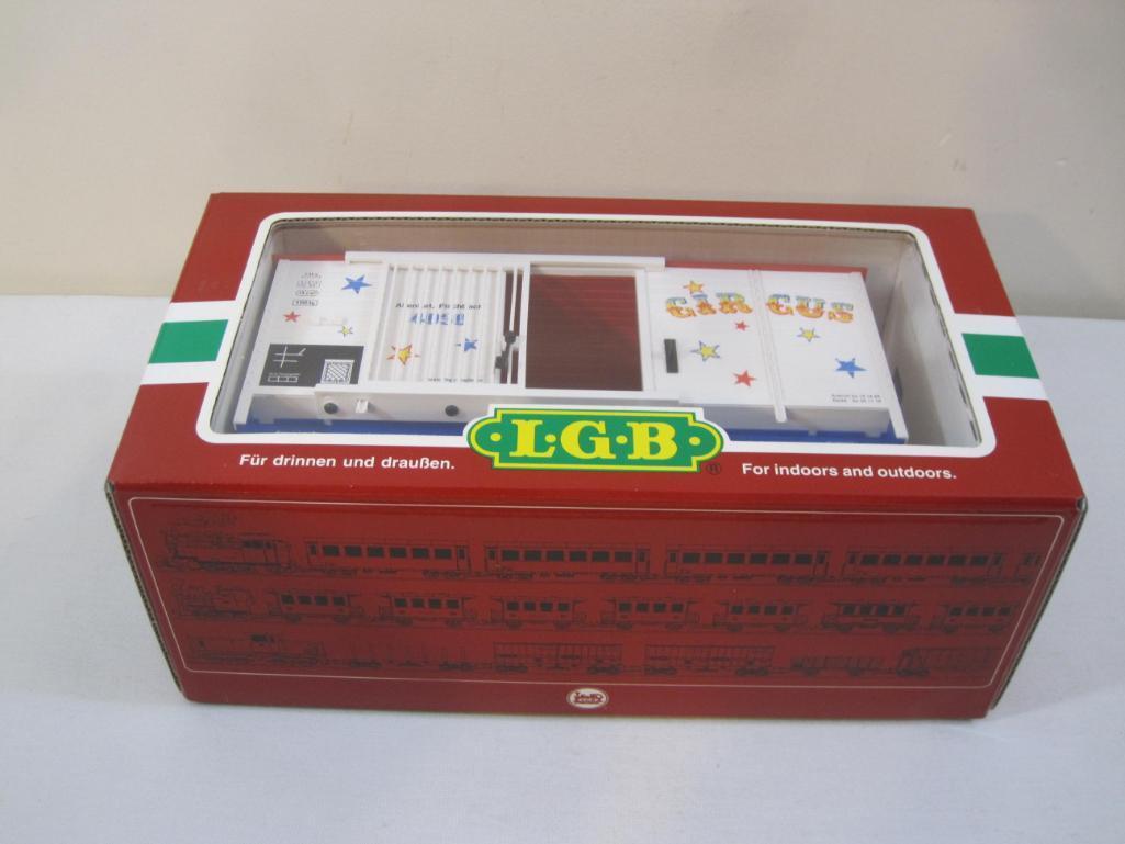 LGB Circus Stock Car 40360, G Scale, Lehmann Gross Bahn, in original box, 2 lbs 6 oz