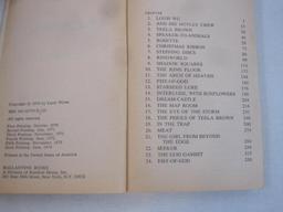 Three Larry Niven Science Fiction Books including A Hole in Space (1974), The Ring World Engineers
