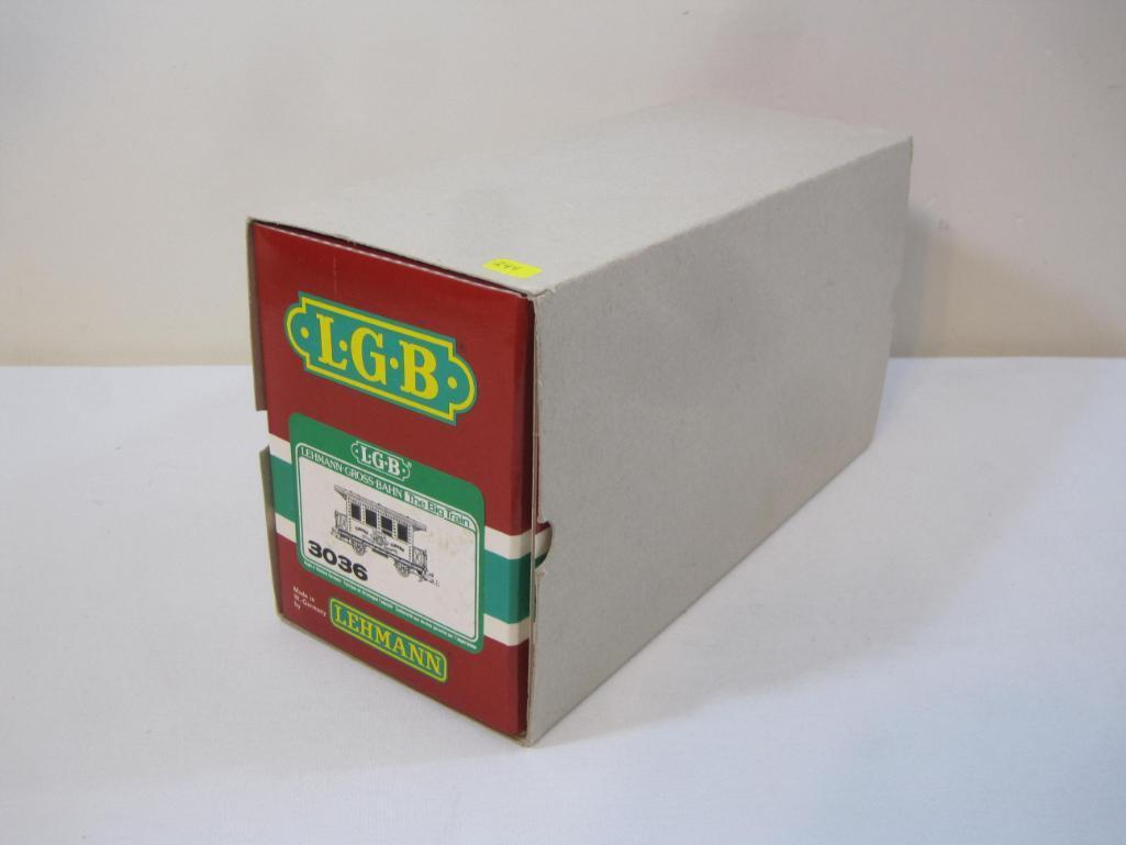 LGB Circus Caboose 3036, G Scale, new in box, 2 lbs 10 oz