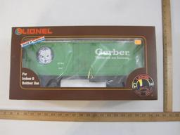 Lionel Large Scale Gerber 87104 Reefer Car, in original box, 2 lbs 11 oz