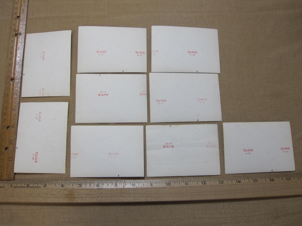9 Color 1967 3 x 4 Photos of US Army Soldiers, Tanks and Artillery