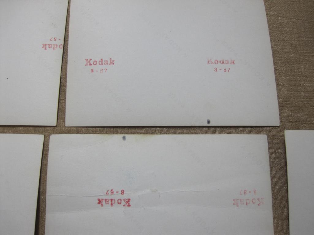 9 Color 1967 3 x 4 Photos of US Army Soldiers, Tanks and Artillery