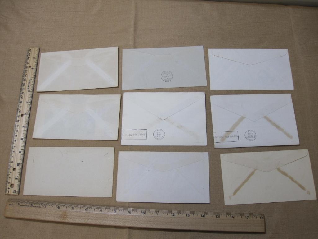 First Day Covers and Air Mail 1940s includes First Air Mail Service Boston Mass, First Jet Air Mail