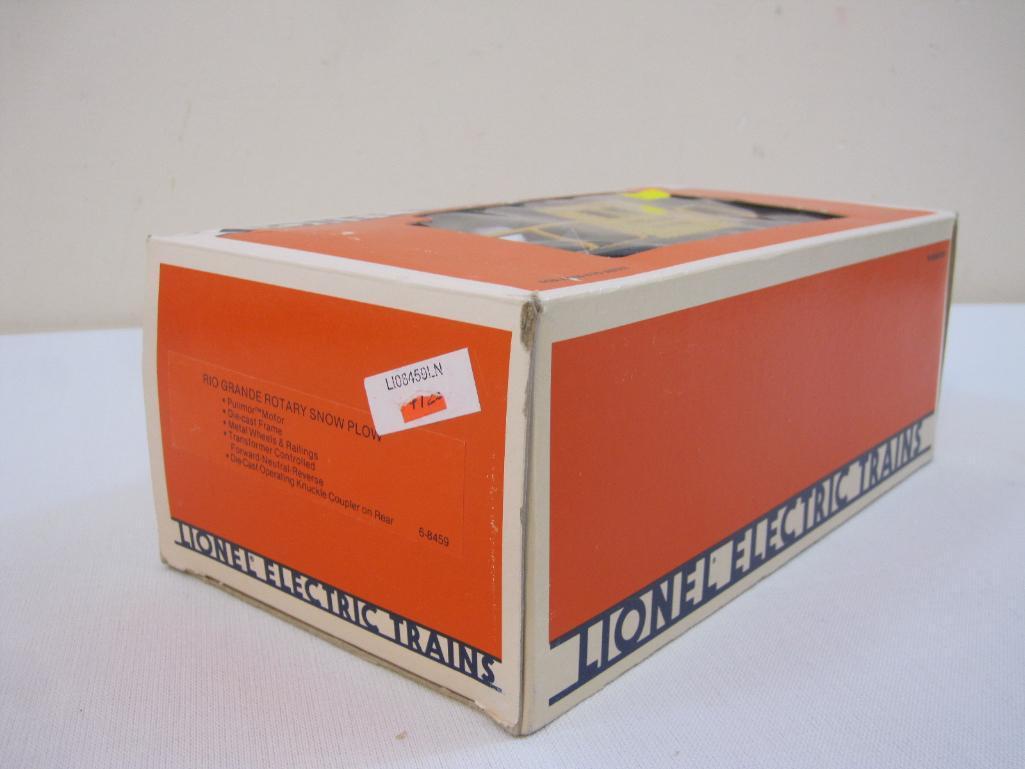 Lionel Rio Grande Rotary Snow Plow 6-8459, O Scale, in original box 2lb