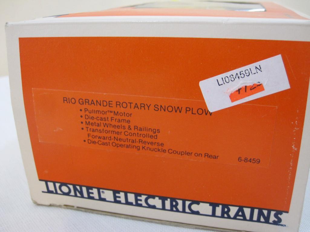 Lionel Rio Grande Rotary Snow Plow 6-8459, O Scale, in original box 2lb