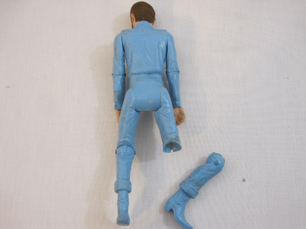 Lot of 5 Louis Marx Action Figures including General Custer, John West, Eric the Viking and more,