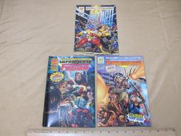 Three Malibu Comics Ultraverse includes Firearm, Break-Thru and Premiere 8oz
