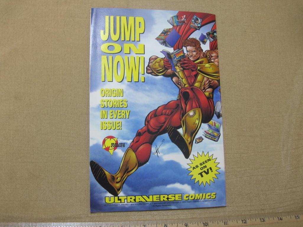 Three Malibu Comics Ultraverse includes Firearm, Break-Thru and Premiere 8oz
