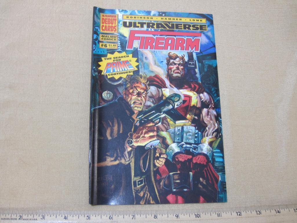 Three Malibu Comics Ultraverse includes Firearm, Break-Thru and Premiere 8oz
