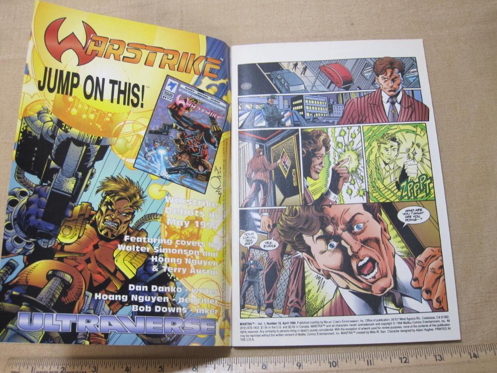 Three Malibu Comics Ultraverse includes Firearm, Break-Thru and Premiere 8oz