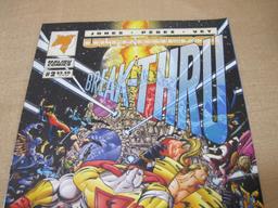 Three Malibu Comics Ultraverse includes Firearm, Break-Thru and Premiere 8oz