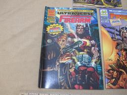 Three Malibu Comics Ultraverse includes Firearm, Break-Thru and Premiere 8oz