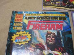 Three Malibu Comics Ultraverse includes Firearm, Break-Thru and Premiere 8oz