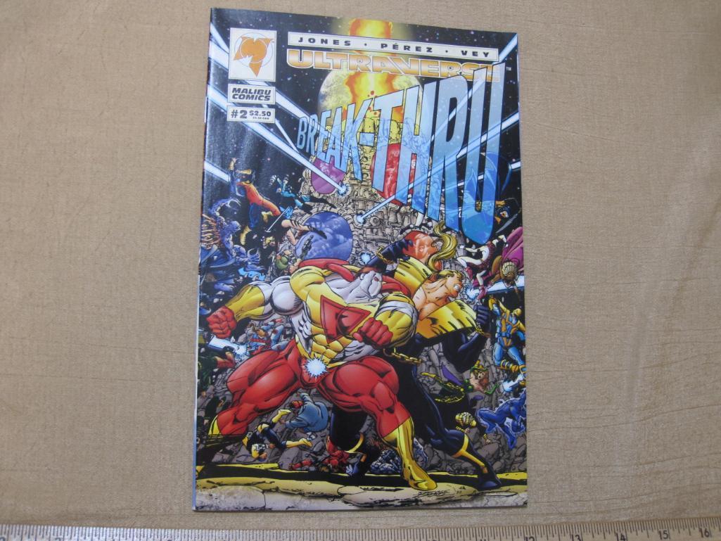 Three Malibu Comics Ultraverse includes Firearm, Break-Thru and Premiere 8oz