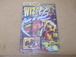 Two Sealed Comic Books Wizard No.22 and Combo Premier Collectors Issue 1990s 1lb7oz