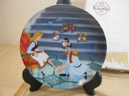 1990 Cinderella "If the Shoe Fits" Knowles Limited Edition Collector's Plate, in original box -