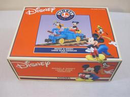 Lionel Disney Mickey & Goofy Large Scale Handcar, new in box 1lb12oz