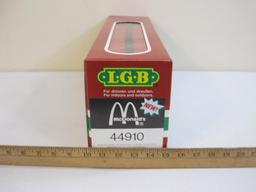 LGB 44910 McDonalds Box Car You Deserve a Break Today, G Scale, new in box, Lehmann Gross Bahn