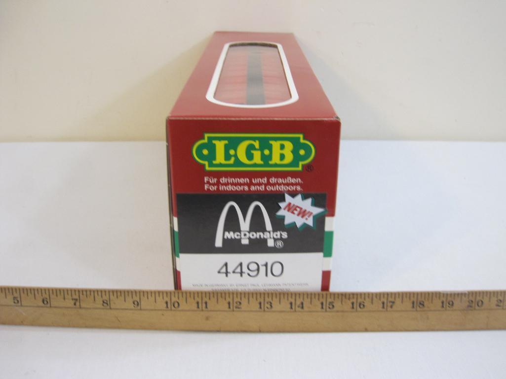 LGB 44910 McDonalds Box Car You Deserve a Break Today, G Scale, new in box, Lehmann Gross Bahn