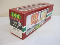 LGB 44910 McDonalds Box Car You Deserve a Break Today, G Scale, new in box, Lehmann Gross Bahn