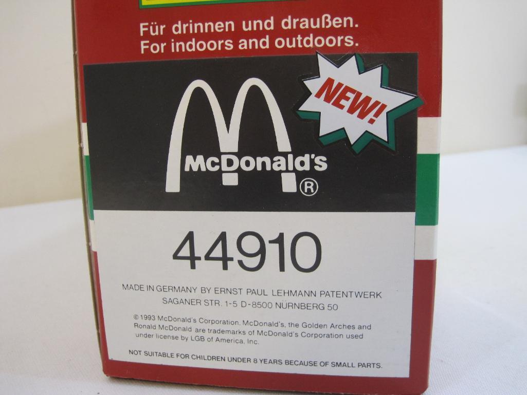 LGB 44910 McDonalds Box Car You Deserve a Break Today, G Scale, new in box, Lehmann Gross Bahn