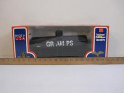 Kalamazoo Gramps Tank Car 1885-1, G Scale, in original box, Kalamazoo Toy Train Works 2lb11oz