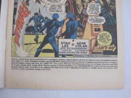 Five Daredevil Comic Books including Marvel Adventure Featuring: Daredevil No. 4 June 1976 and