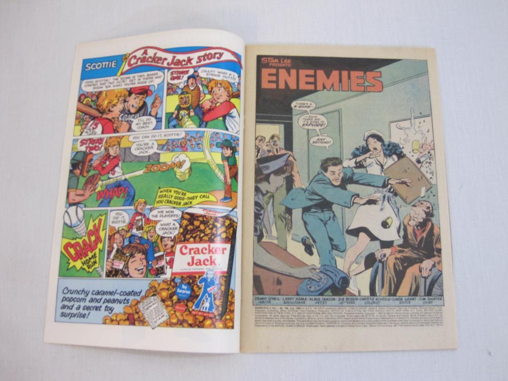 Five Daredevil Comic Books including Marvel Adventure Featuring: Daredevil No. 4 June 1976 and